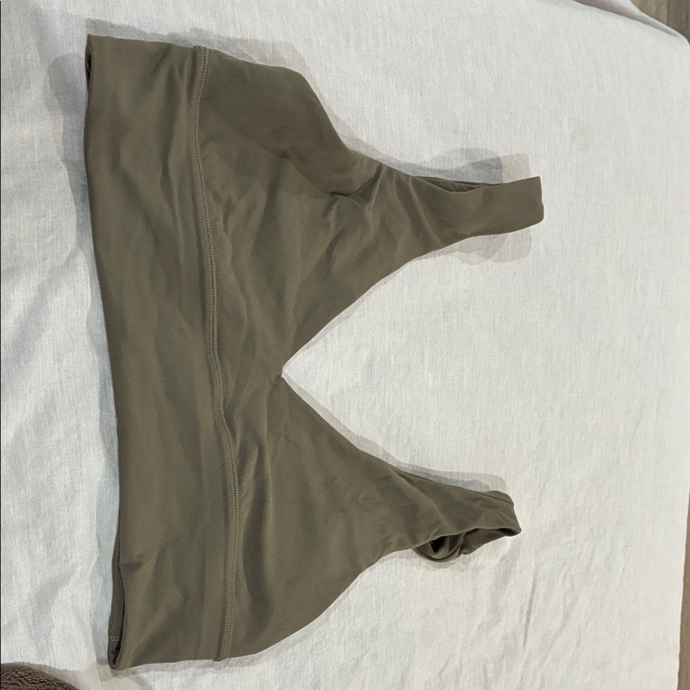 Lululemon Athletica Khaki Sports Bra